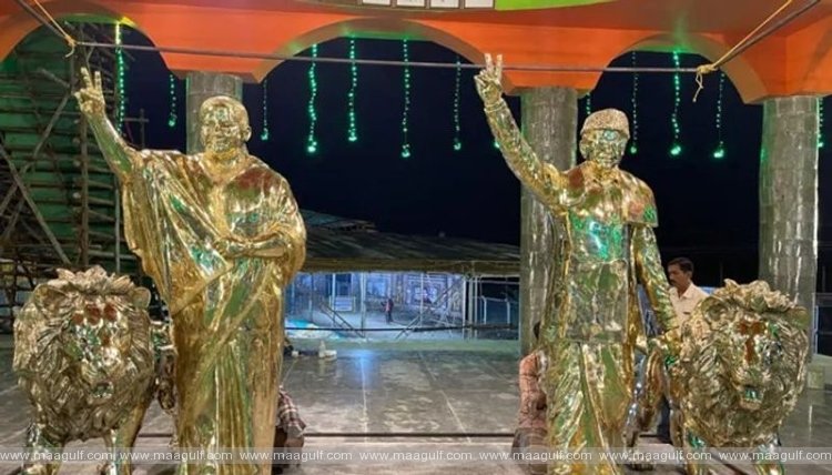 ఎంజీఆర్,జయలలిత కు ఆలయం